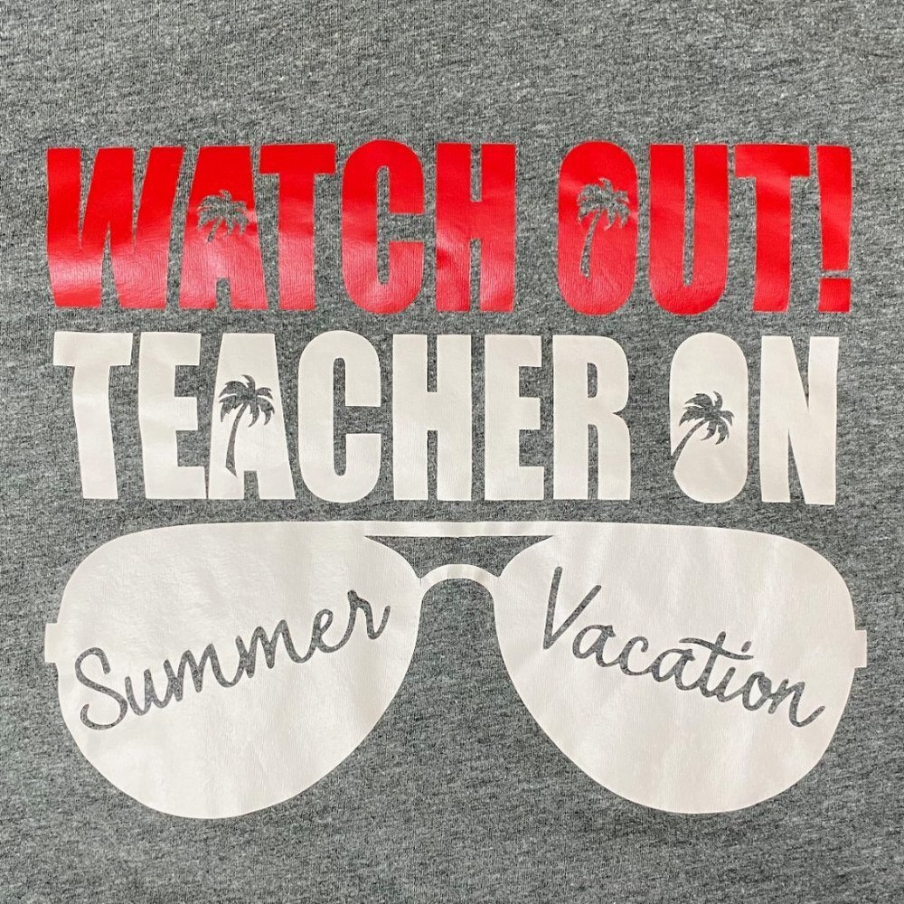 Bella Canvas Teacher T Shirt Size XL - Picture 4 of 9